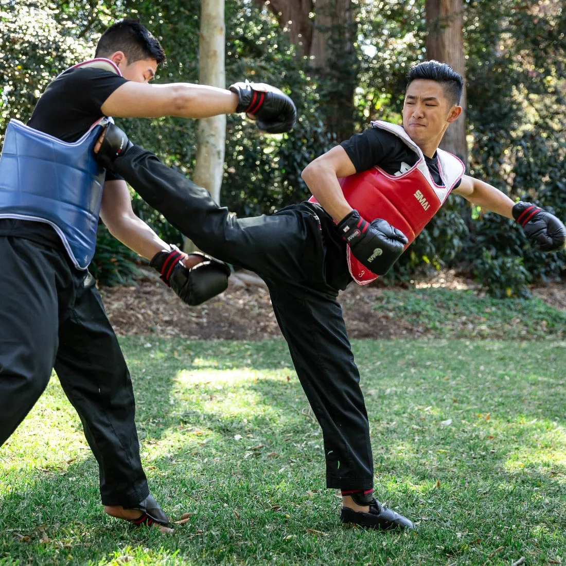 Taekwondo Chest Guard - Reversible Smai