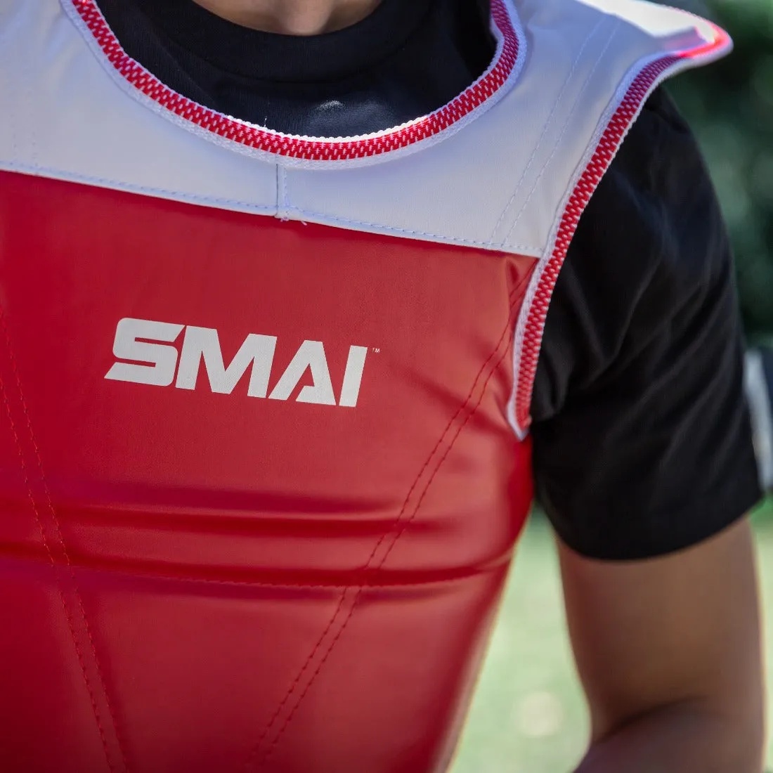 Taekwondo Chest Guard - Reversible Smai