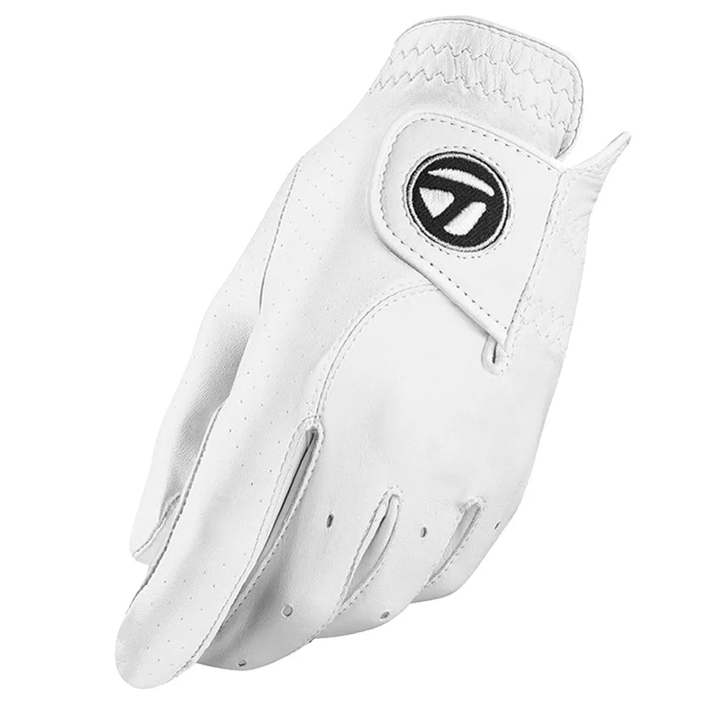 TaylorMade Tour Preferred Cabretta Leather Golf Glove - Off White