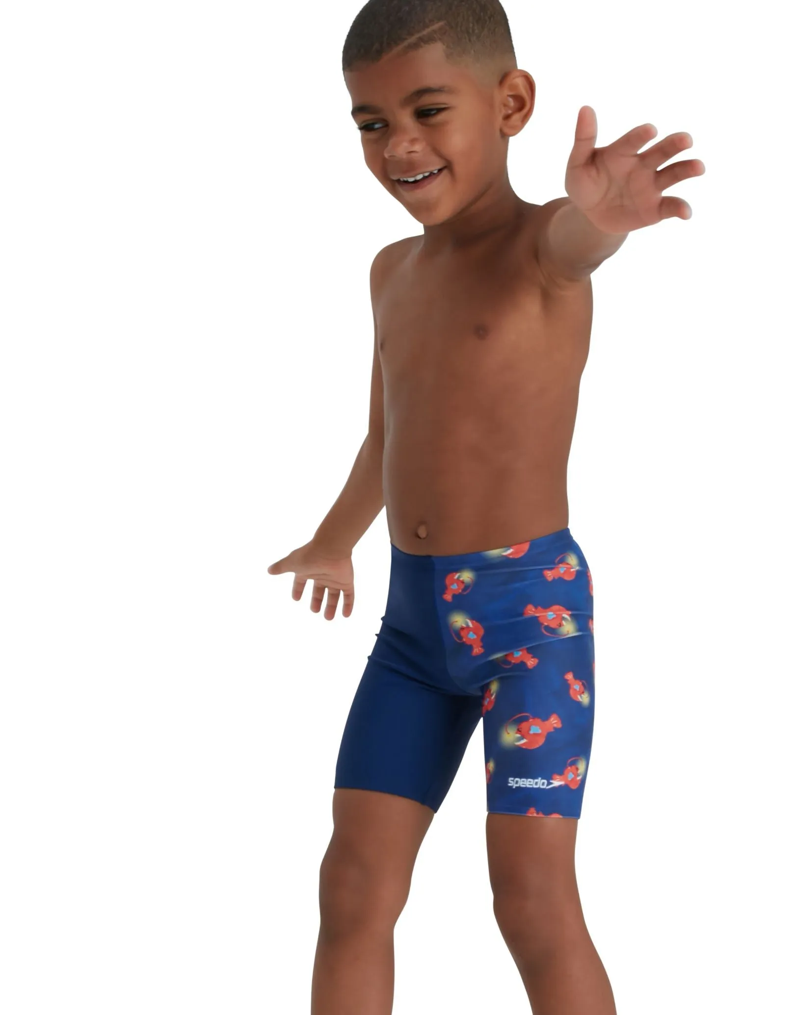 Tots Boys Digi Allover Jammer - Navy