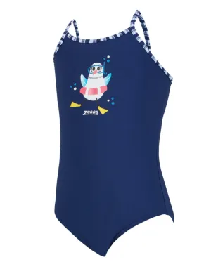 Tots Girls Little Gull Crossback Swimsuit