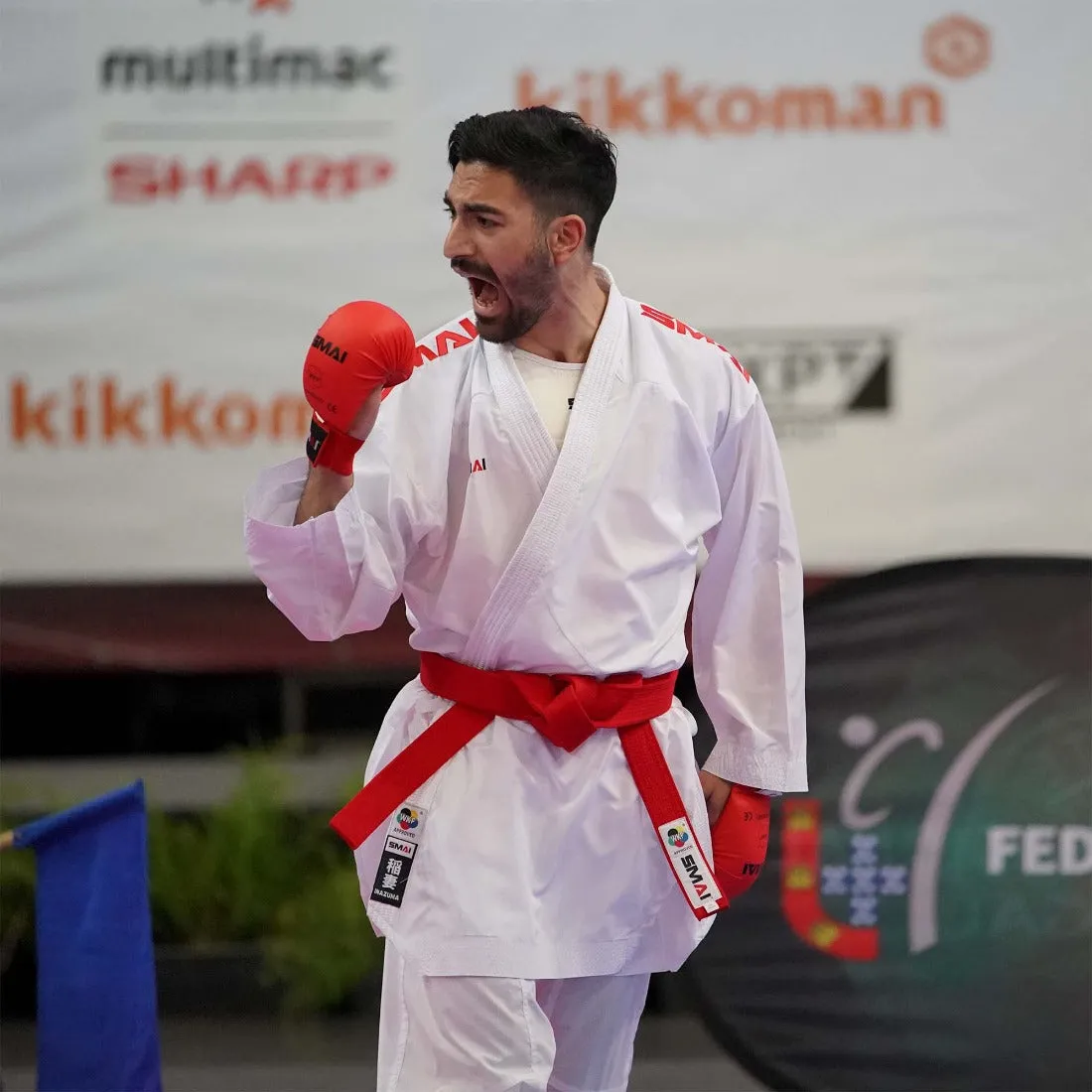 WKF Approved Belt - Deluxe Smai