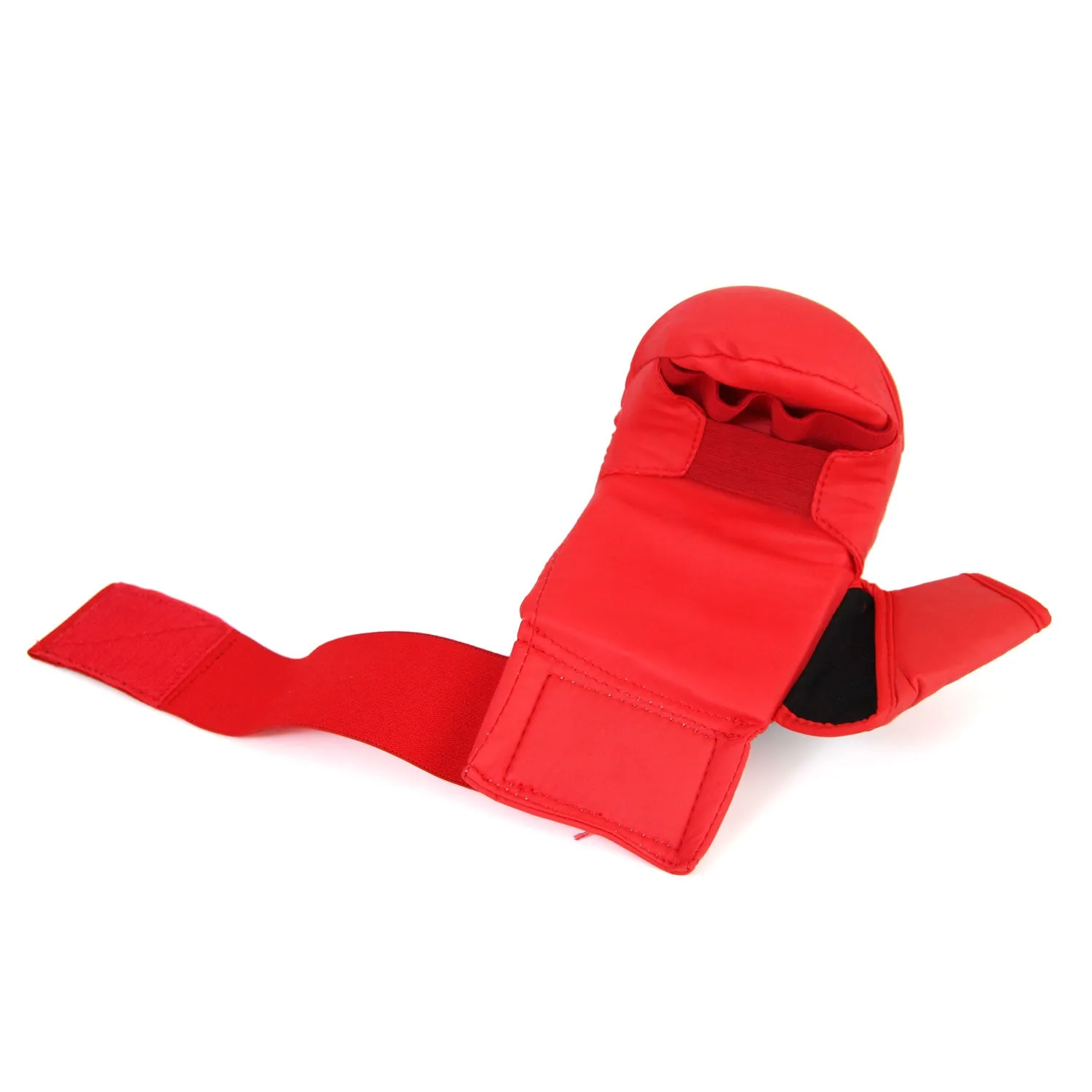 WKF Gloves with Thumb - Red Smai