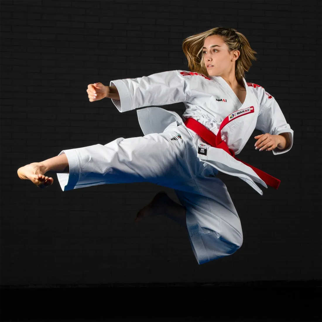 WKF Karate Uniform - 14oz Premium Kata Gi - Kaminari X Smai