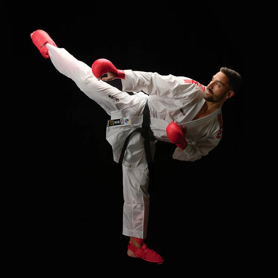 WKF Reversible Karate Uniform - 6oz Premium Kumite Gi - Inazuma RX Smai