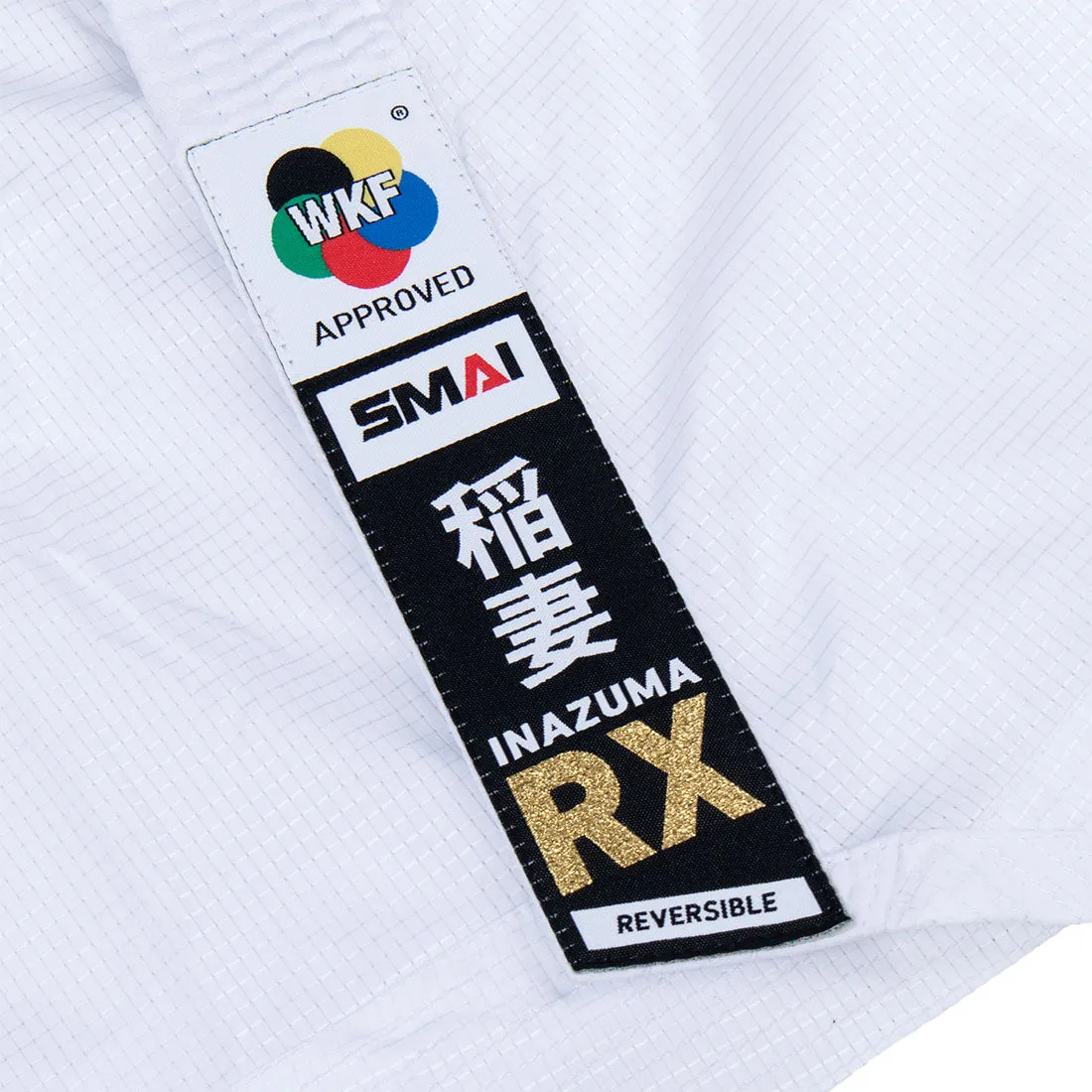 WKF Reversible Karate Uniform - 6oz Premium Kumite Gi - Inazuma RX Smai